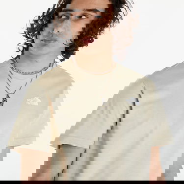 T-shirt The North Face Redbox Tee Gravel Beige | NF0A87NP3X41, 3