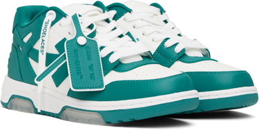 Sneakers och skor Off-White Off-White Out Of Office Grön | OMIA189S25LEA0024801, 3