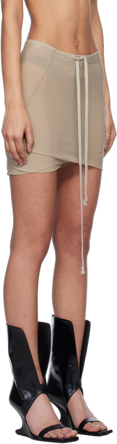 Kjol Rick Owens Rick Owens Hollywood Bud Shorts Svart | RP01E7314 BZ, 4