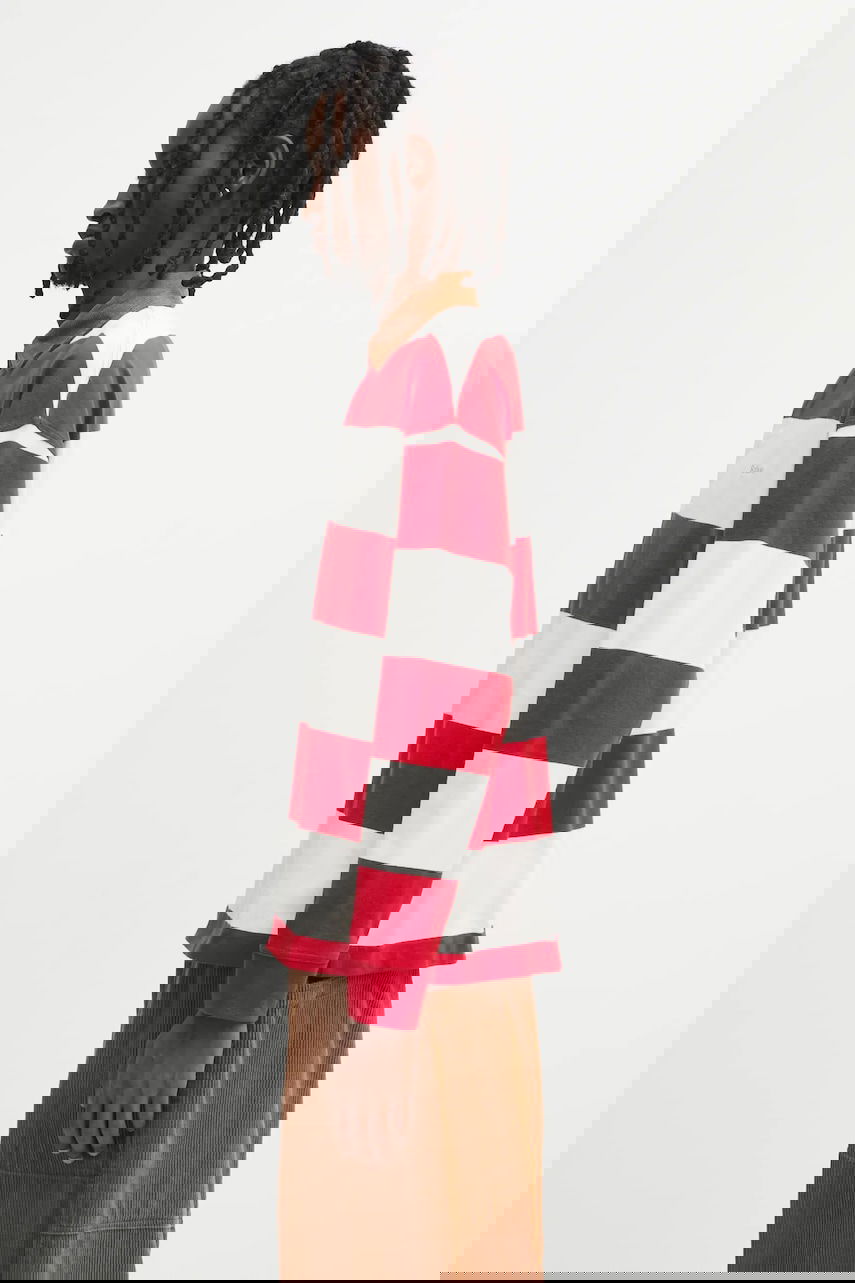 Polotröja Barbour Newclose OS Striped Long Sleeve Rugby Shirt Flerfärgad | MML1513RE71, 1