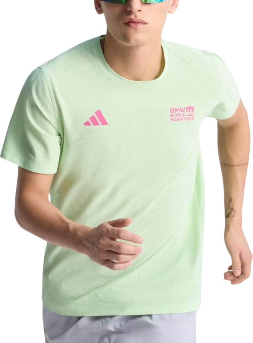T-shirt adidas Originals Adidas BMW Berlin Marathon 2025 T-Shirt Grön | jz6361