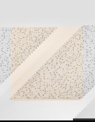 Kläder och accessoarer Dolce & Gabbana Dolce & Gabbana Daisy-Print Interlock Baby Blanket Beige | LNJAE7II7IOHF5RI, 1