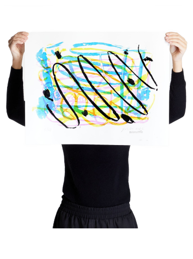 Tillbehör Footshop FTSHP 11th anniversary x Martin Lukáč Print 2 Flerfärgad | FTSHP_235