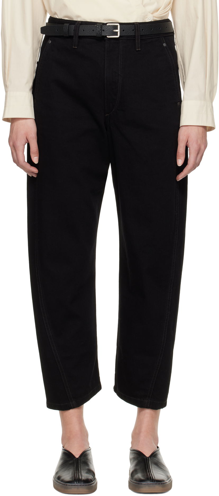 Jeans LEMAIRE Lemaire Twisted Jeans Svart | PA1051 LD1031