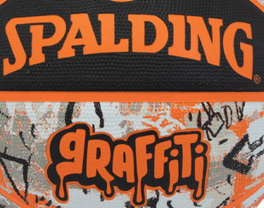 Sportutrustning Spalding Basketball Graffiti Flerfärgad | 84376z-orange, 2
