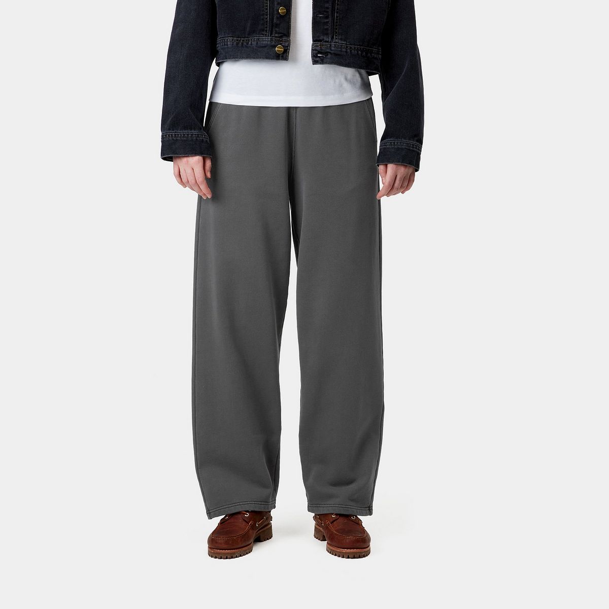 Träningsbyxor Carhartt WIP Carhartt WIP Benton Sweatpants Grå | I034513_8, 0