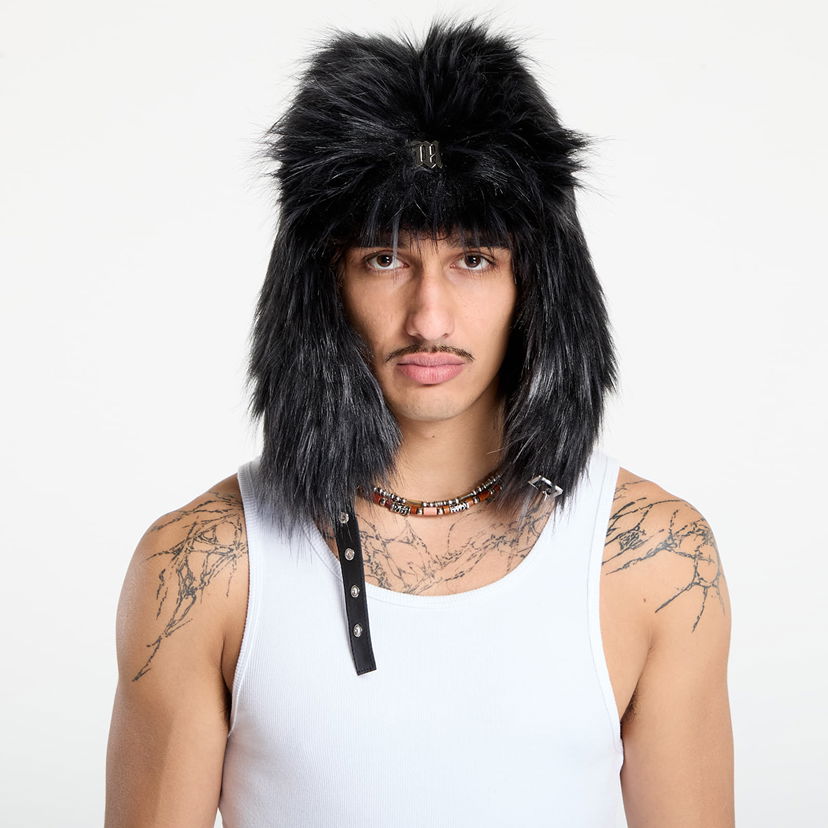 Hatt MISBHV MISBHV Faux Fur Aviator Hat S/M Svart | 251A503