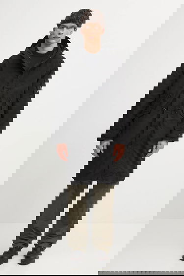 Parkas C.P. Company C.P. Company Hooded Parka Svart | 19CMOW095A110305G, 5