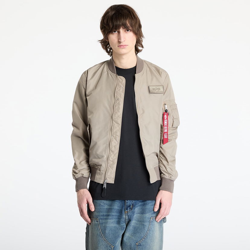Bomberjacka Alpha Industries Alpha Industries MA-1 TTC Two Tone Contrast Bomber Jacket Beige | 126101-679
