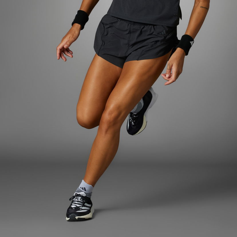 Shorts adidas Performance Adizero Running Split Shorts Svart | IK9708