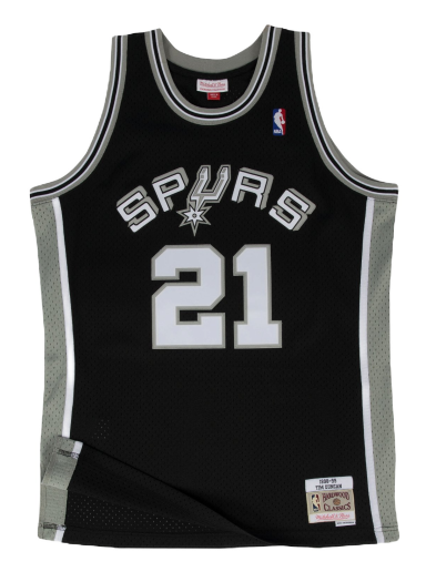 Jersey Mitchell & Ness NBA Swingman Jersey San Antonio Spurs Tim Duncan Svart | SMJYGS18208-SASBLCK98TDU