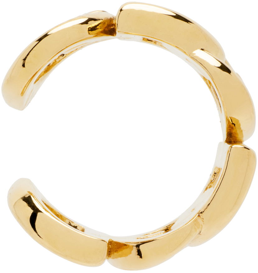 Örhängen Dolce & Gabbana Gold 'DG' Logo Single Ear Cuff Metallisk | WEP6L5 W1111