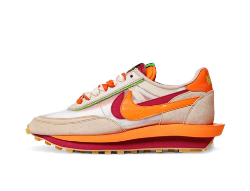 Sneakers och skor Nike Sacai x Clot x LDWaffle "Net Orange Blaze" Orange | DH1347-100