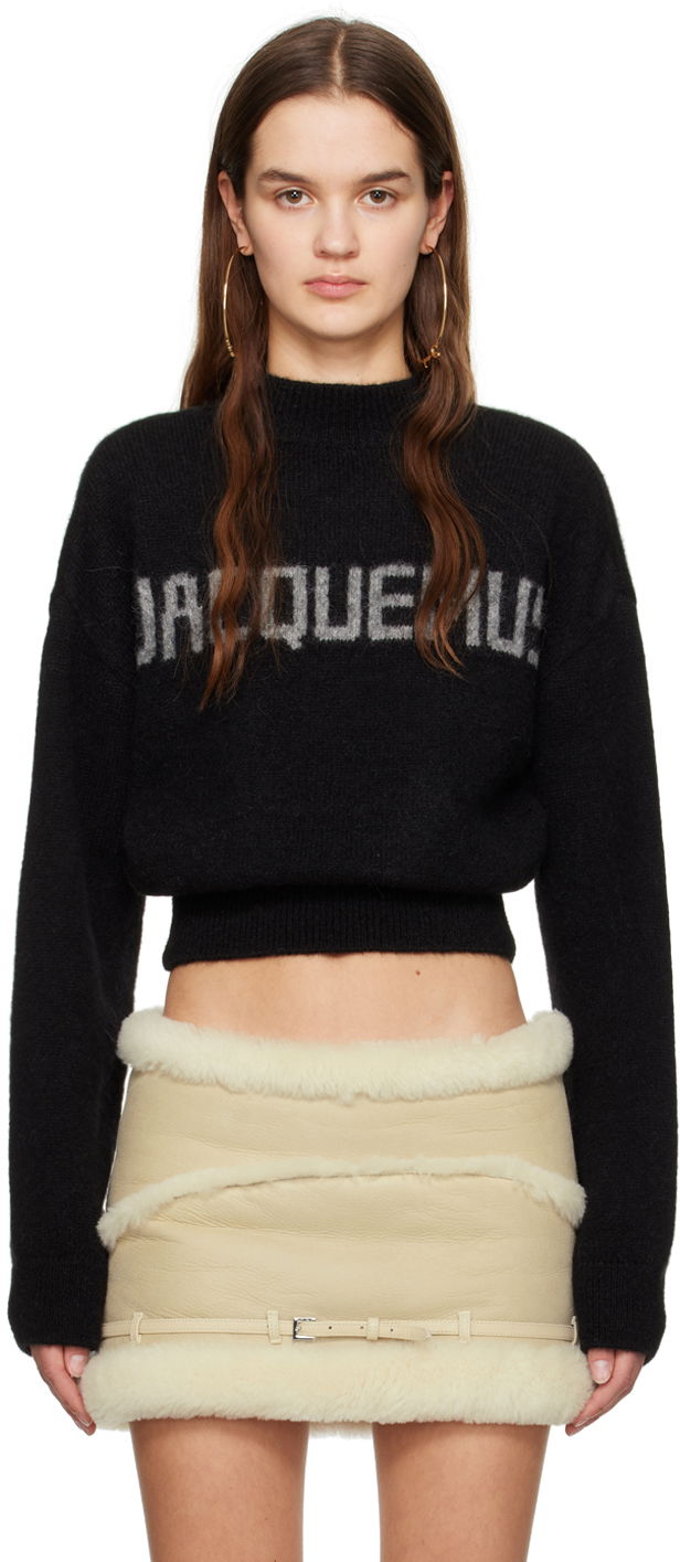 Sweater Jacquemus Black Les Classiques 'La maille ' Svart | 24E241KN353-2329