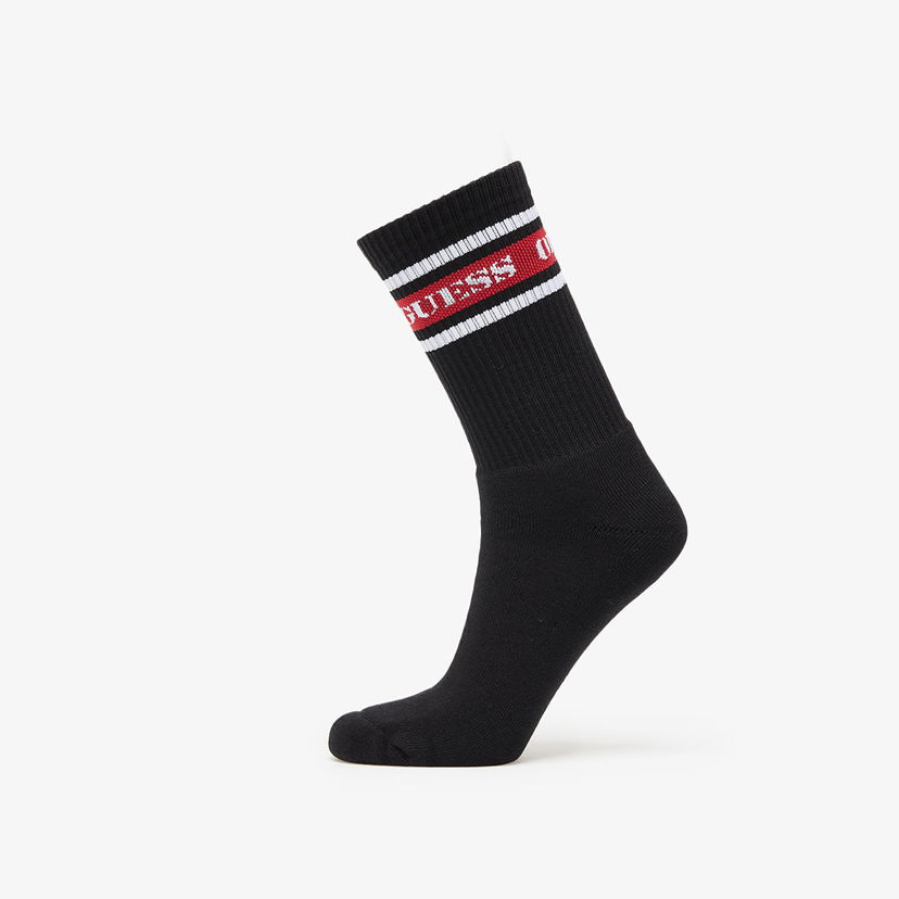 Strumpor GUESS Guess Originals Stripe Loguess Socks Svart | M5GZ96Z3O11-JBLK