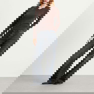 Sweater Maison Margiela MM6 V-Neck Knitted Jumper Brun | S62HN0007-M13187-144, 4