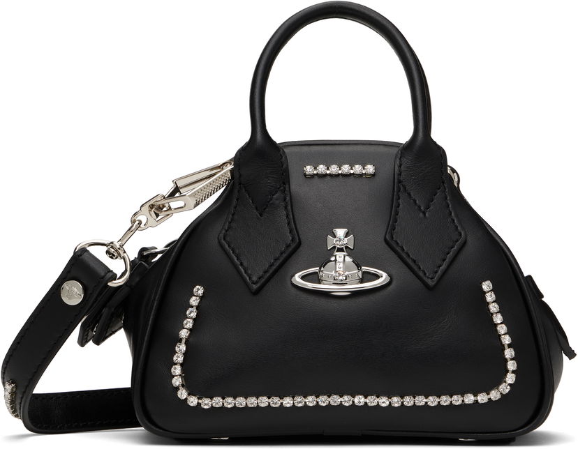 Handväska Vivienne Westwood Vivienne Westwood Mini Yasmine Bag Svart | 5C010005W-L008K-