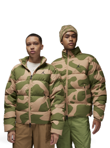 Pufferjacka Jordan Flight Heritage Down Jacket Beige | FB6988-200