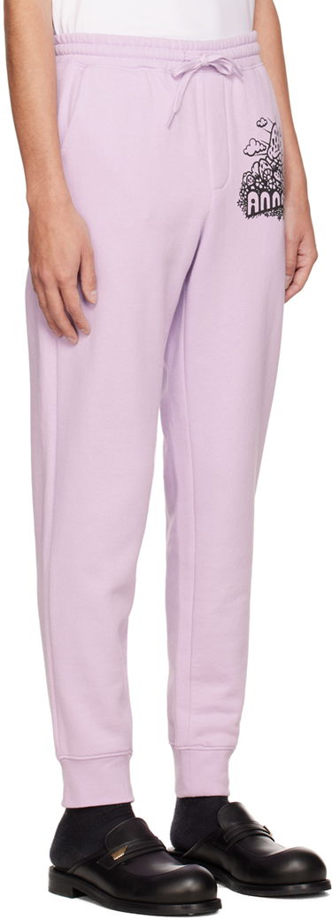 Träningsbyxor Anna Sui Anna Sui Mushroom Lounge Pants Svart | MT1023A40, 4