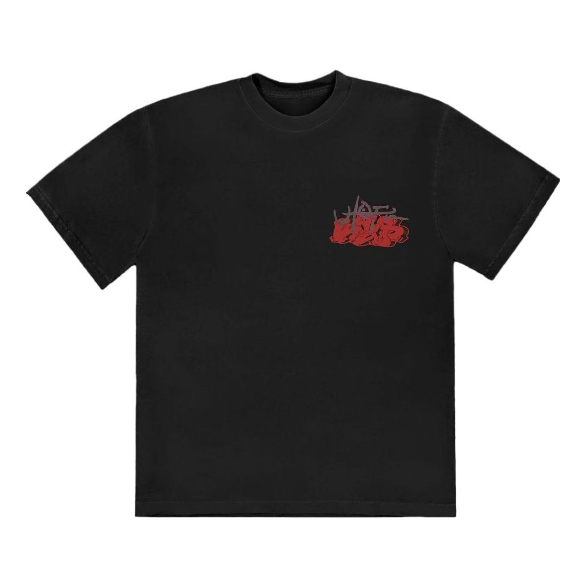 T-shirt Cactus Jack by Travis Scott Travis Scott x KAWS Utopia II Tee Svart | TSUT-SS02, 0