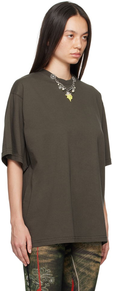 T-shirt Ottolinger Ottolinger Charm T-Shirt Grön | 1150102521, 4