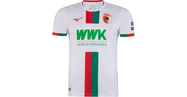 Jersey Mizuno FC Augsburg 2023/24, Vit | p2gaax25-001, 1