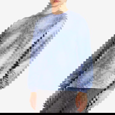 Sweater Dime Dime Abstract Long Sleeve T-Shirt, Size Large Blå | DIME2SP255BLU, 2