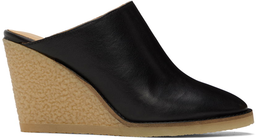 Sneakers och skor ISABEL MARANT Takita Wedge Mules Svart | 22ACP0028-22A020S