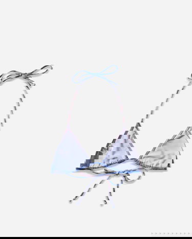 Badkläder Jean Paul Gaultier Air Swimming Top Blå | 2503WSW066J01 P565034, 2