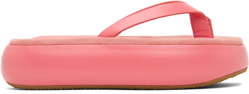 Badkläder OSOI OSOI Boat Platform Flip Flops Rosa | 22SS030-03-06