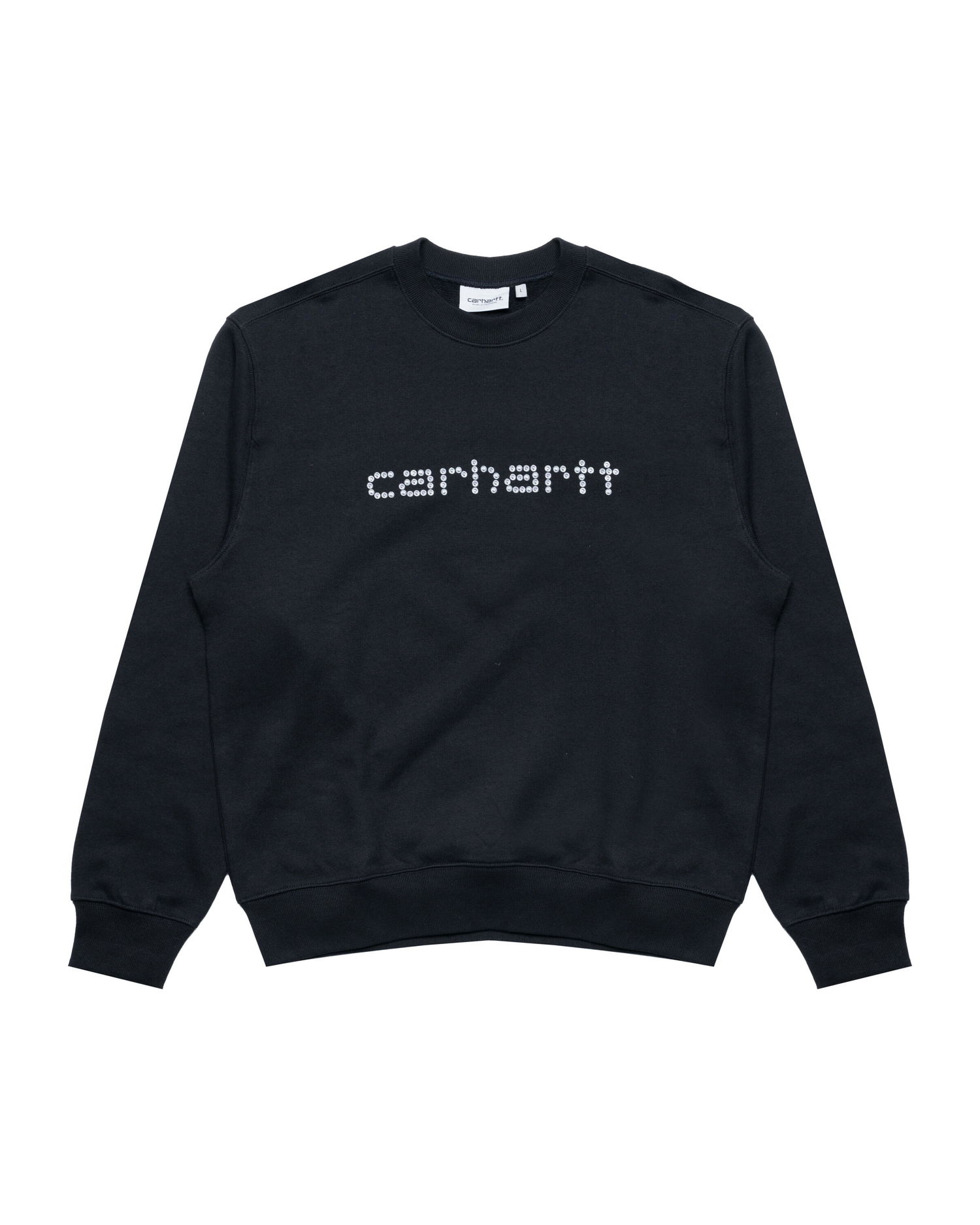 Sweatshirt Carhartt WIP Carhartt WIP Rivet Script Sweatshirt Svart | I034415-89XX, 0