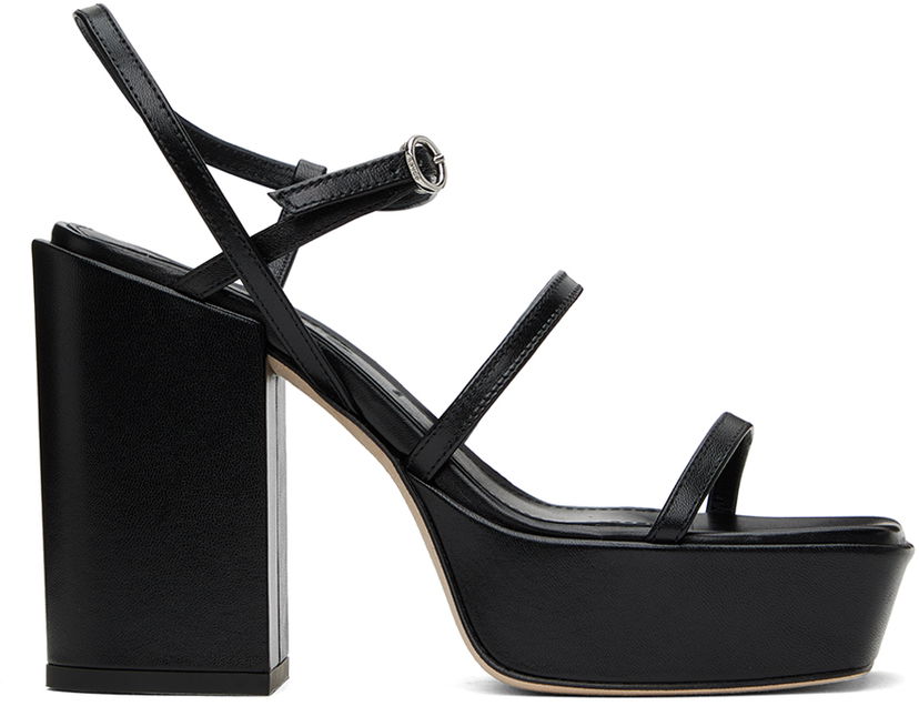 Tillbehör Aeyde Aeyde Katalin Heeled Sandals Svart | A11-HS-ATNS11BL38-SS24-800-007