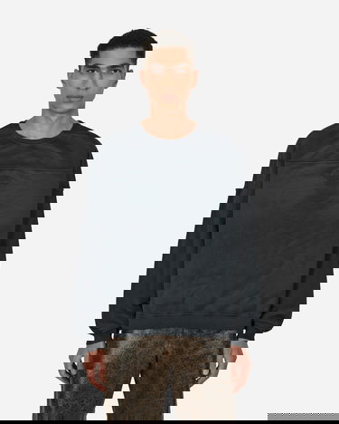 Sweatshirt GUESS Classic Logo Crewneck Sweatshirt Svart | M2BQ01KBB40 JBLK, 3