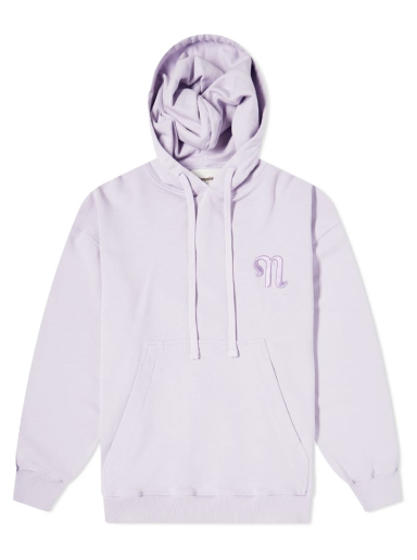 Sweatshirt Nanushka Ever Symbol Logo Hoody Purpur | NU22SSSW00443