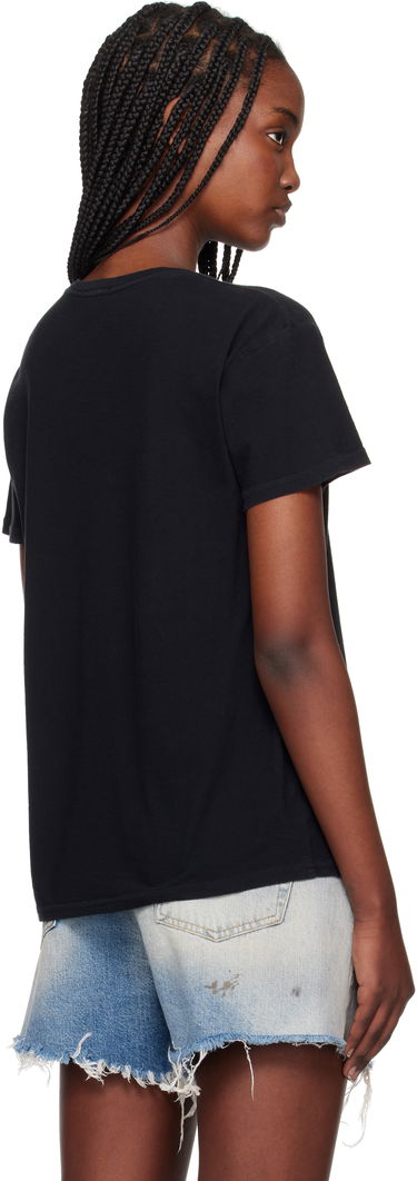 Crop top R13 R13 High F Standards T-Shirt Svart | R13WK001-K117A, 2