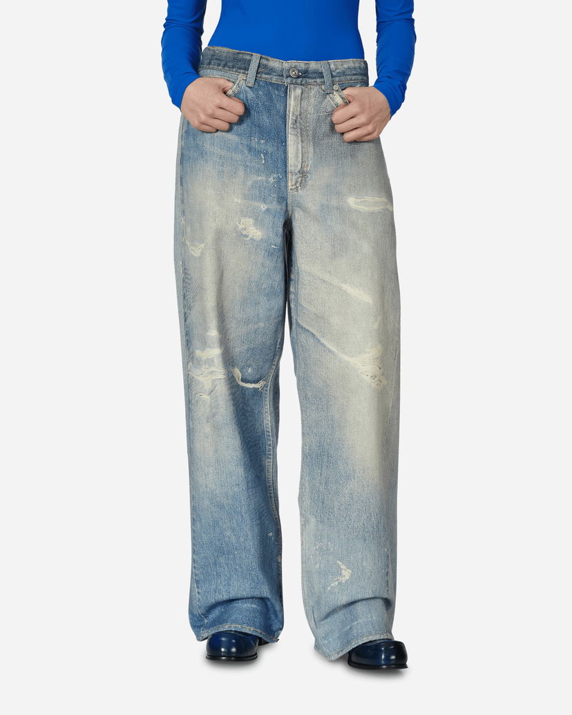 Jeans OUR LEGACY Full Cut Distressed Jeans Blå | W4205TDD 001