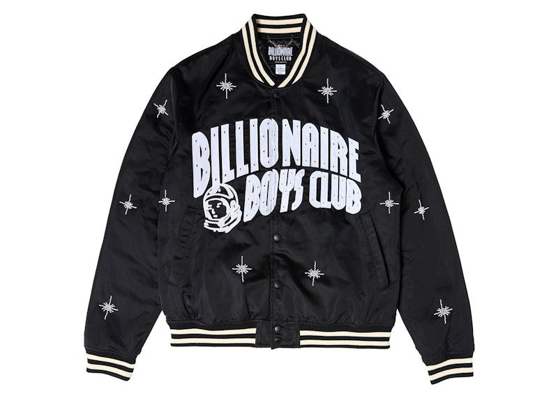 Bomberjacka BILLIONAIRE BOYS CLUB Views Varsity Jacket Svart | 8412401BLK