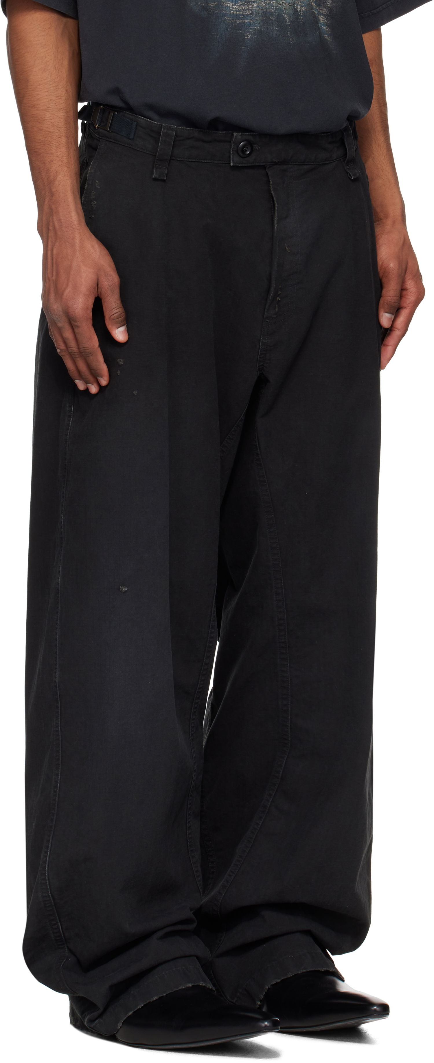 Cargo byxor Balenciaga Balenciaga Minimal Trousers Svart | 824592TQP13, 1