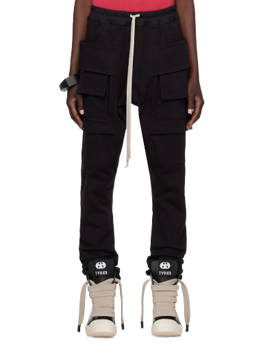 Byxor Rick Owens SSENSE x TVHKB x Edition Creatch Trousers Svart | RN02C4312 RIGEP6