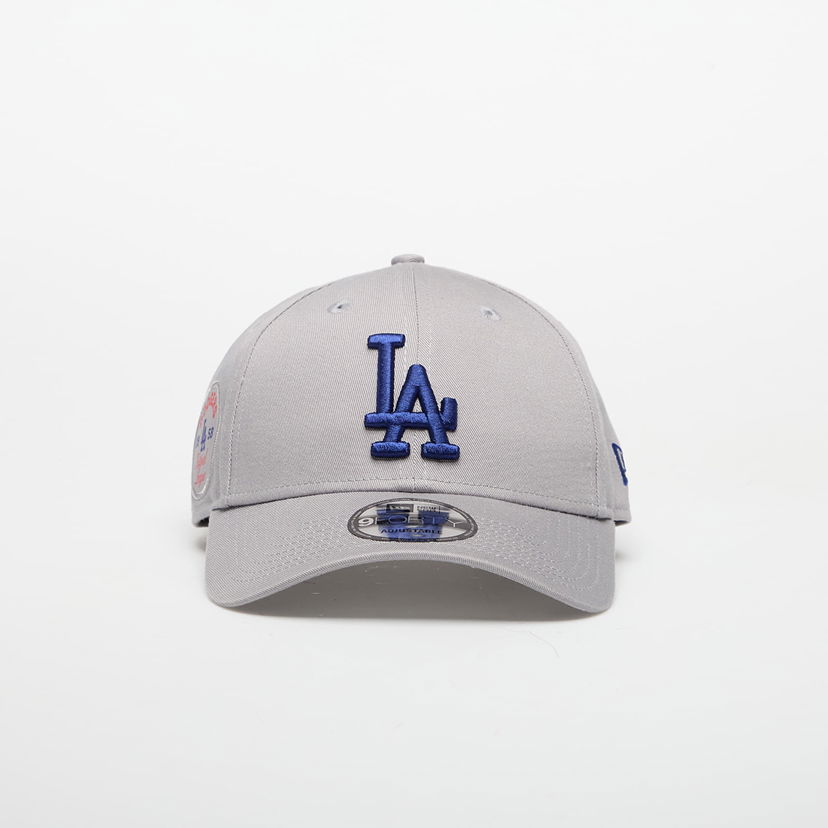 Keps New Era New Era 9FORTY MLB Side Patch Los Angeles Dodgers Adjustable Cap Grå | 60691275