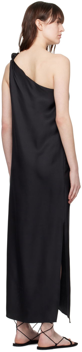 Klä Loulou de Saison Loulou de Saison Adela One-Shoulder Maxi Dress Svart | ADELA, 2