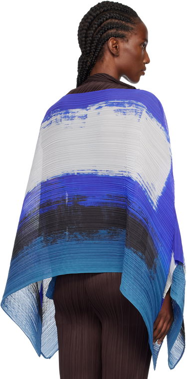 T-shirt Pleats Please Issey Miyake PLEATS PLEASE ISSEY MIYAKE Jump Madame-T Pleated Abstract Print Top Flerfärgad | PP59AD121, 2