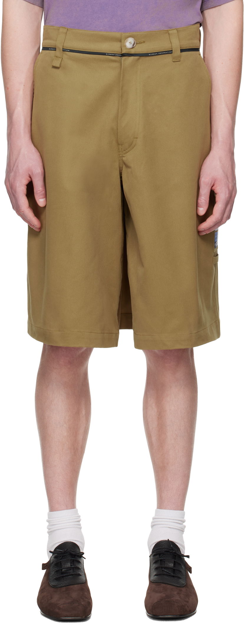 Shorts Martine Rose Martine Rose Twisted Skate Shorts Brun | 841WP02707
