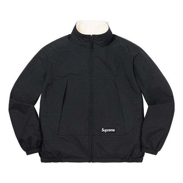 Vindjacka Supreme Reversible Lined Jacket Svart | SUP-SS22-713, 0