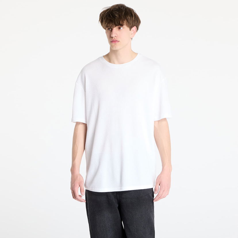 T-shirt Urban Classics Urban Classics Waffle Tee Vit | TB6676-00220