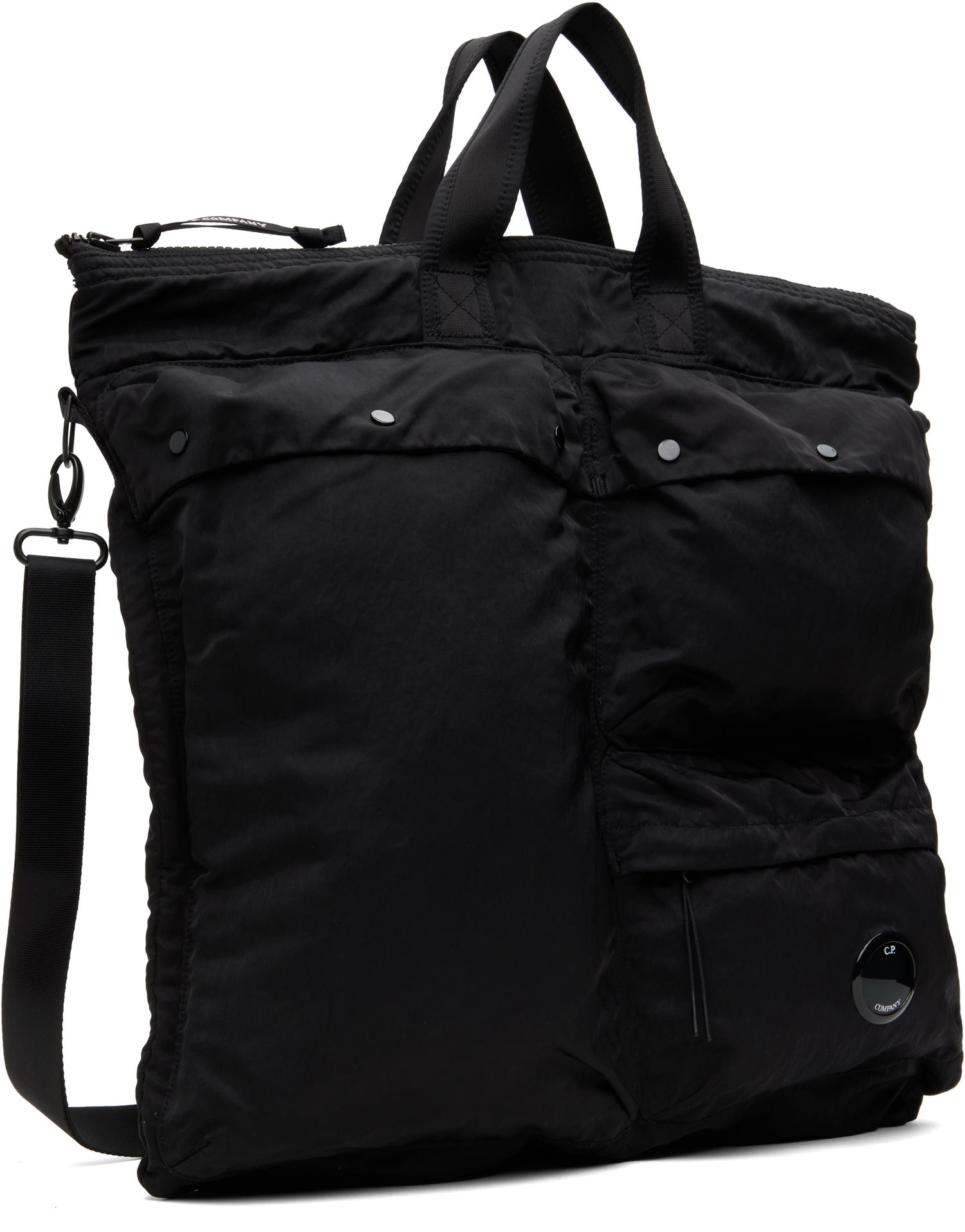 Tygpåse C.P. Company C.P. Company Nylon B Lens Tote Bag Svart | 18CMAC219A-005269G, 1