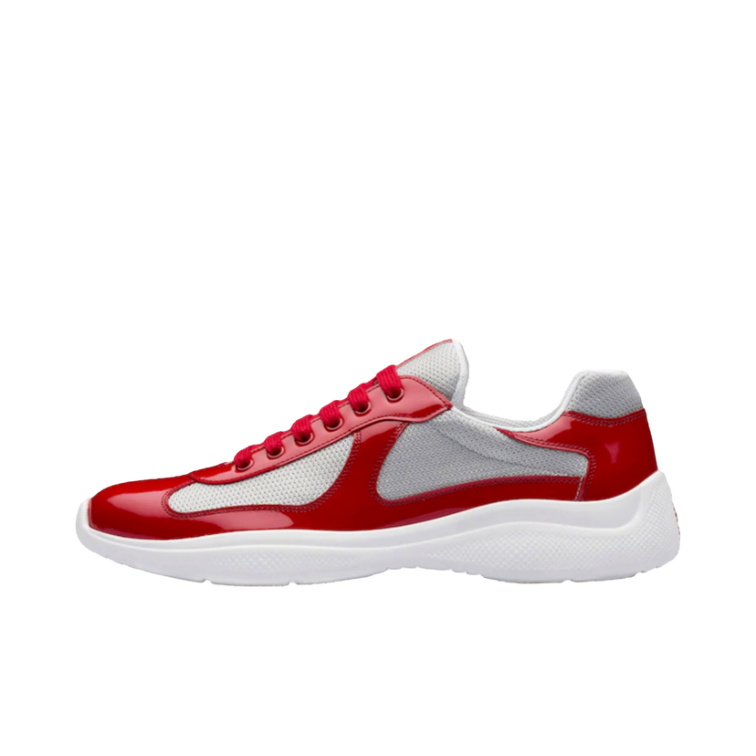 Sneakers och skor Prada America's Cup 'Red Silver' Röd | 4E3400_ASZ_F0F5C