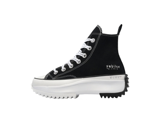 Livsstil Converse Run Star Hike Hi Holiday "Black White" Svart | A03753C