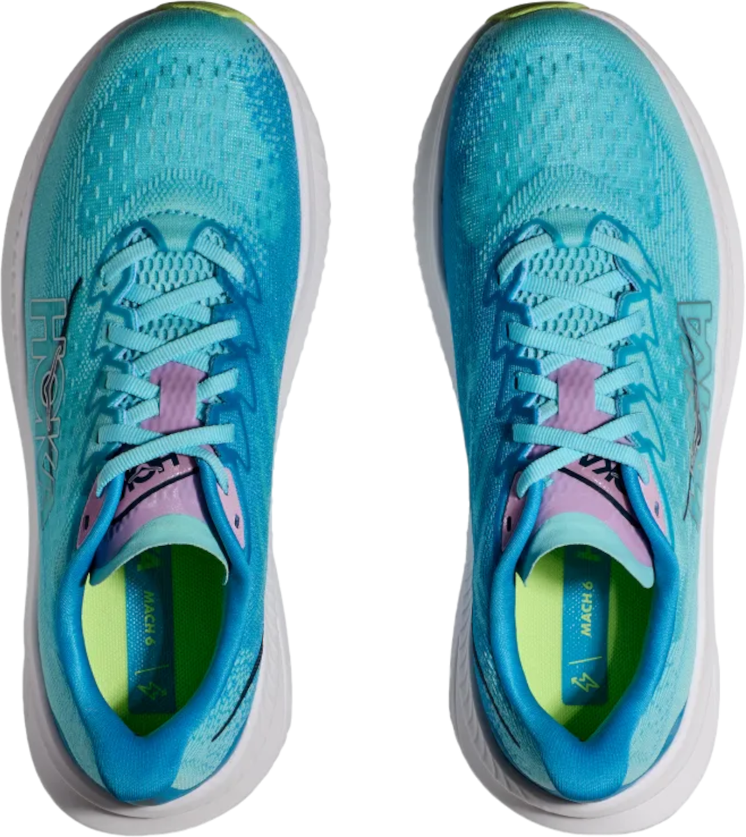 Sneakers och skor Hoka One One Mach 6 Turkos | 1147810-cssw, 1