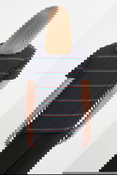 T-shirt Fred Perry Striped T-shirt Mörkblå | M1734, 2